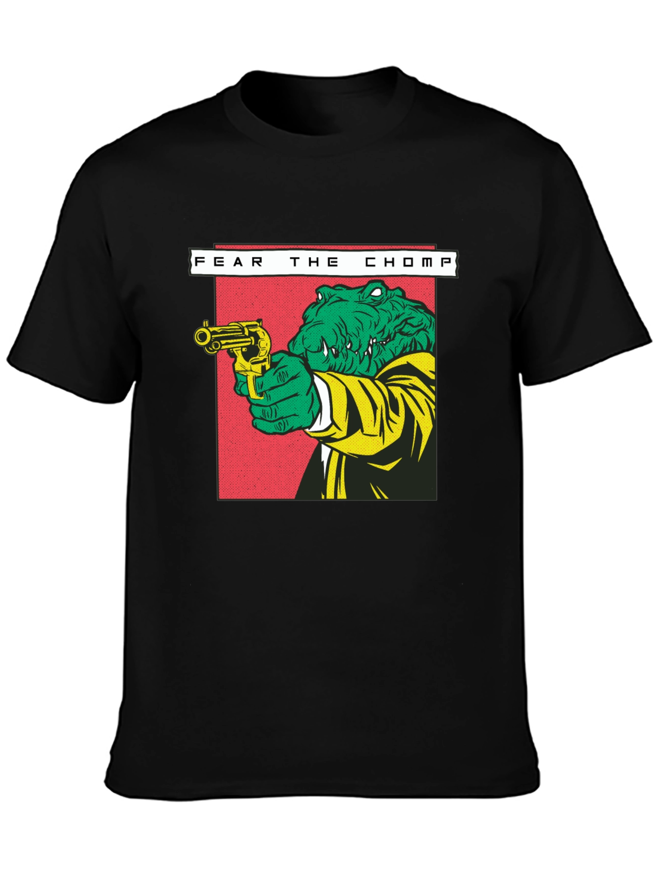 Fear the Chomp Alligator Graphic T-Shirt