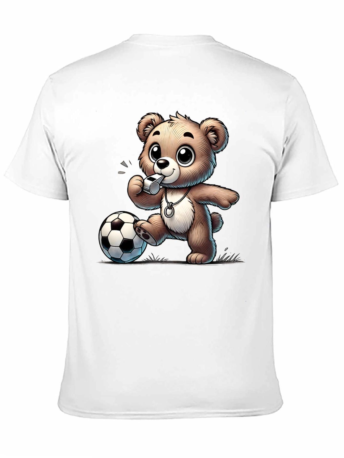 Referee Bear Graphic T-Shirt