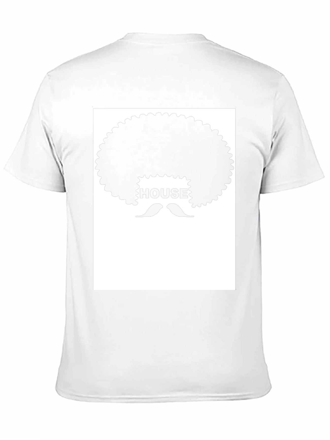 Funky Afro House T-Shirt - Black Graphic Tee