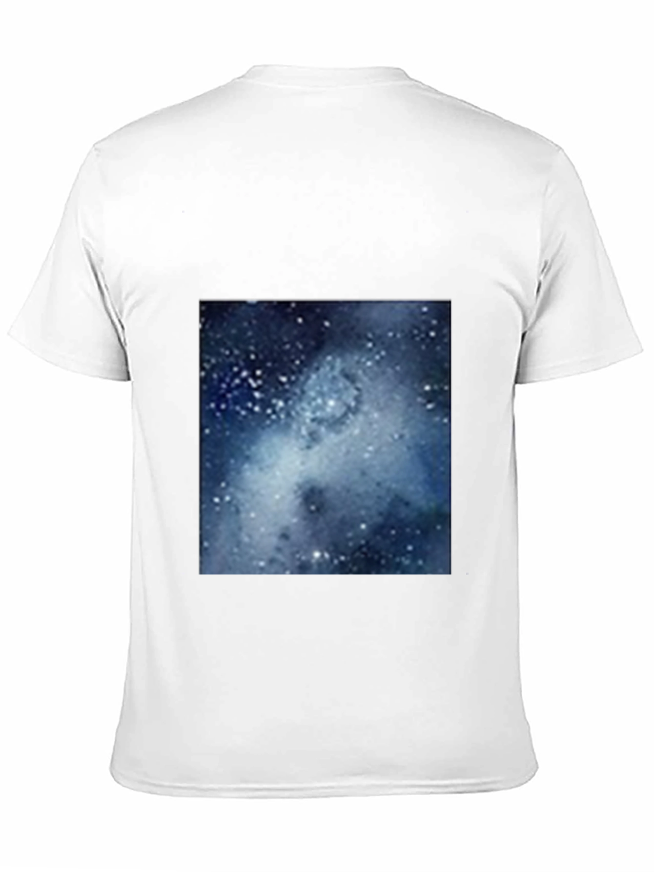 Galaxy Print Black T-Shirt