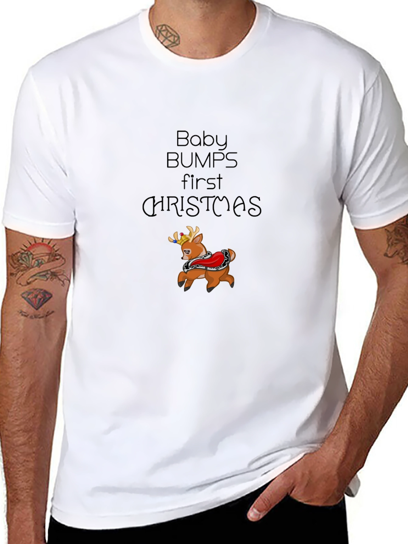 Baby Bumps First Christmas T-Shirt