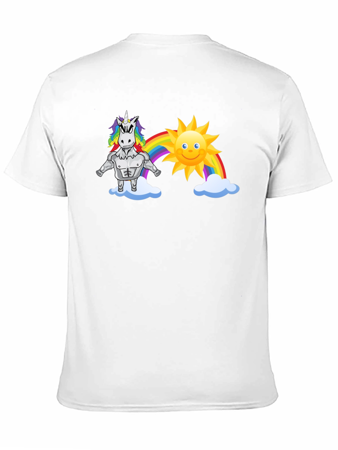 Unicorn Rainbow Muscle T-Shirt