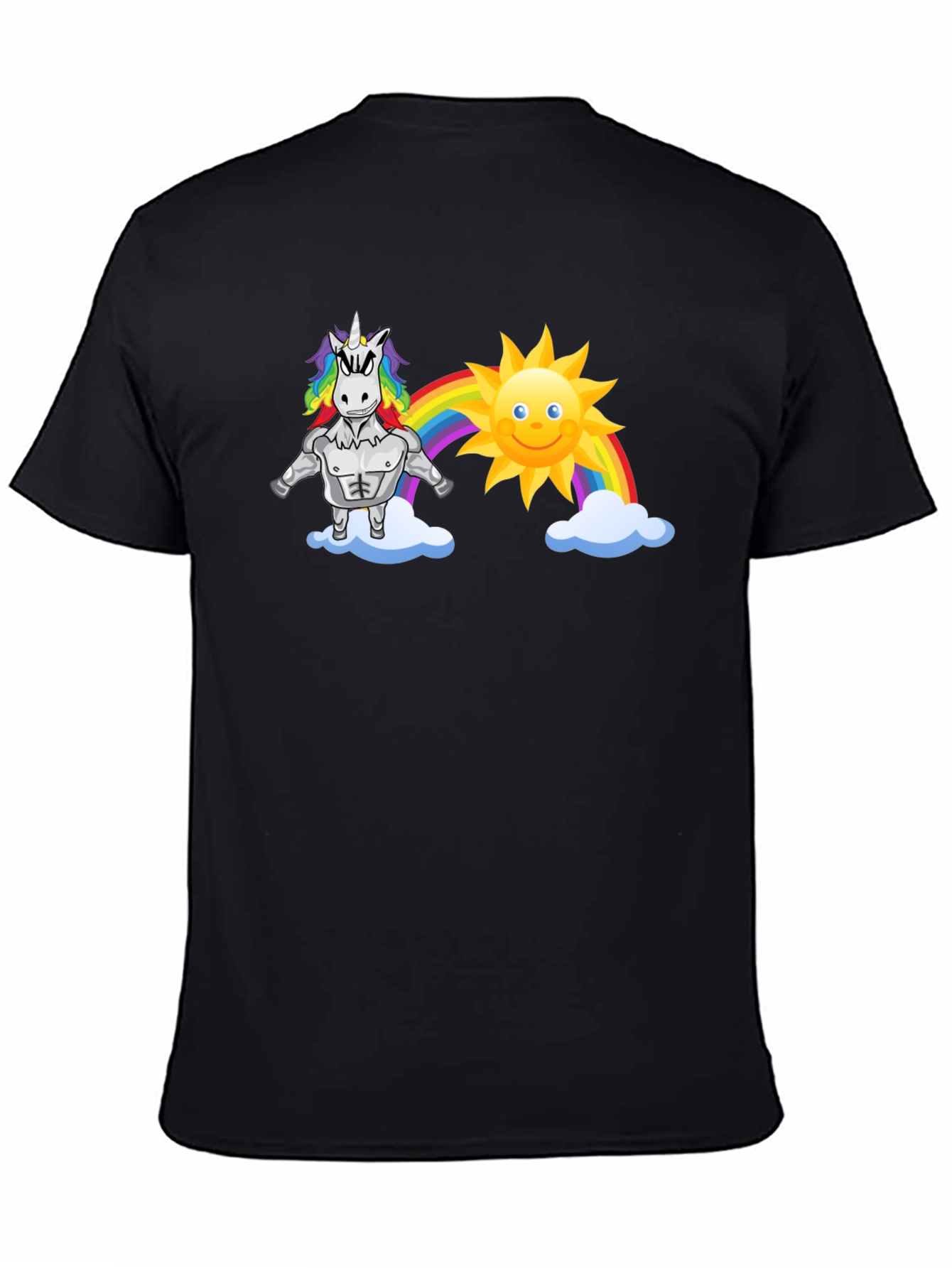 Unicorn Rainbow Muscle T-Shirt