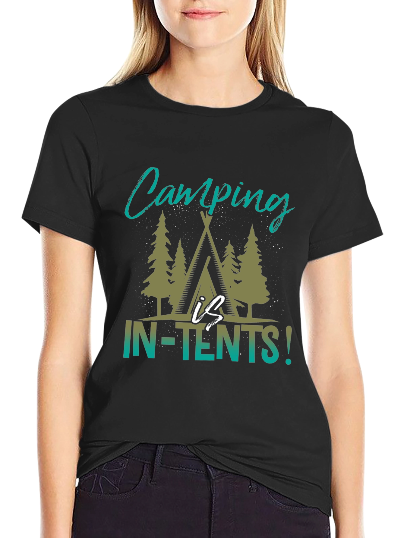 Camping Is In-Tents T-Shirt
