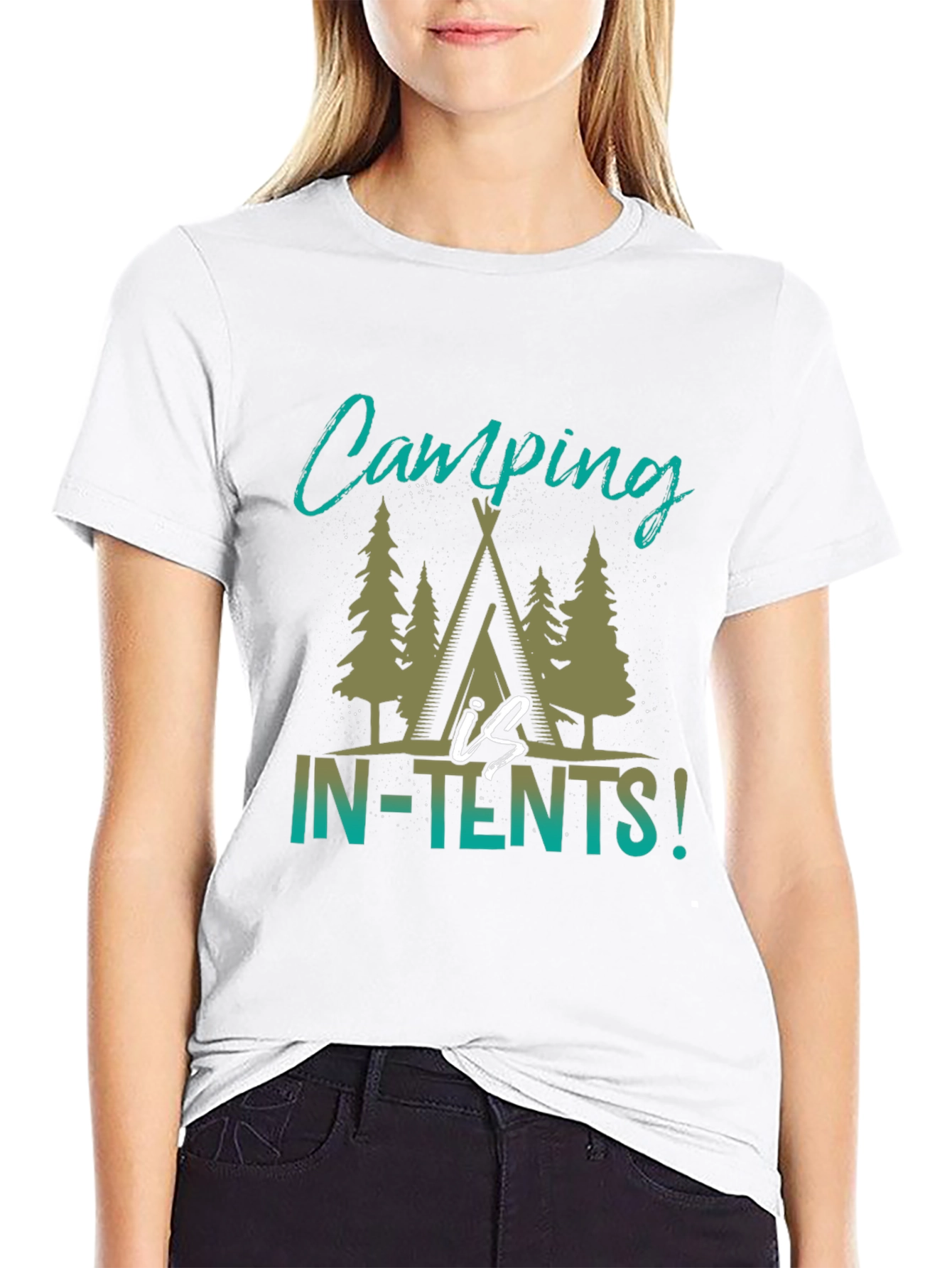Camping Is In-Tents T-Shirt