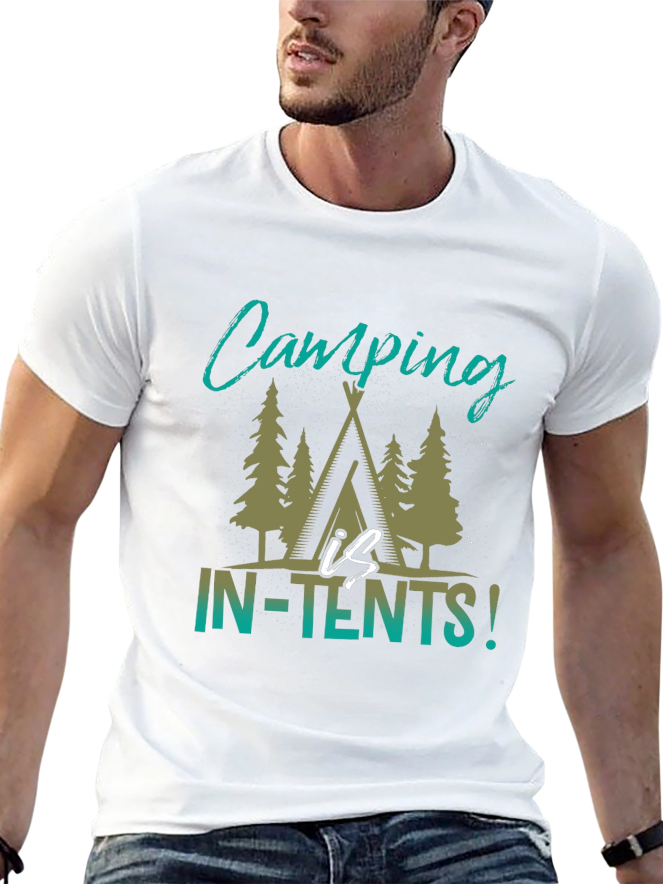 Camping Is In-Tents T-Shirt