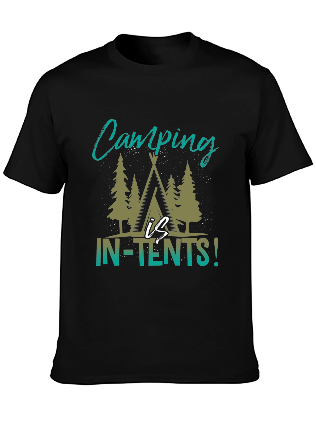 Camping Is In-Tents T-Shirt