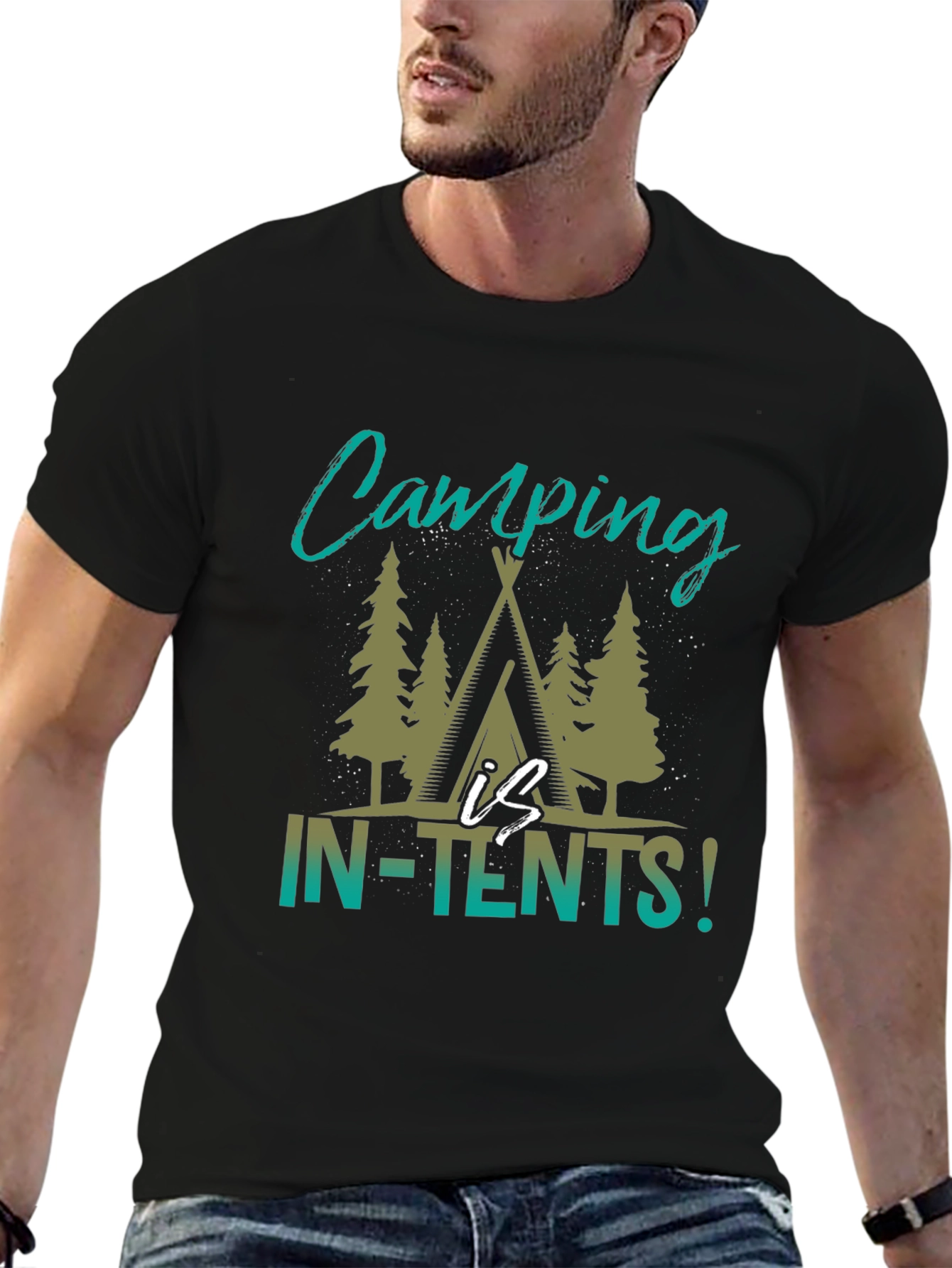 Camping Is In-Tents T-Shirt