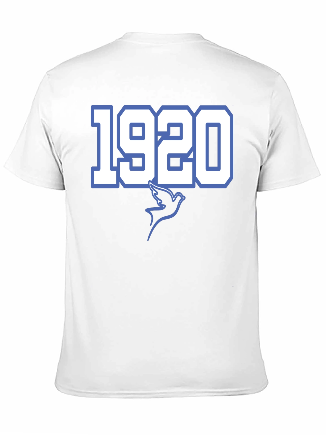 1920 Dove Graphic T-Shirt - Classic Style