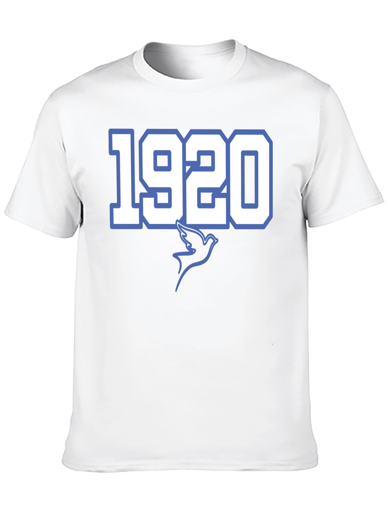 1920 Dove Graphic T-Shirt - Classic Style