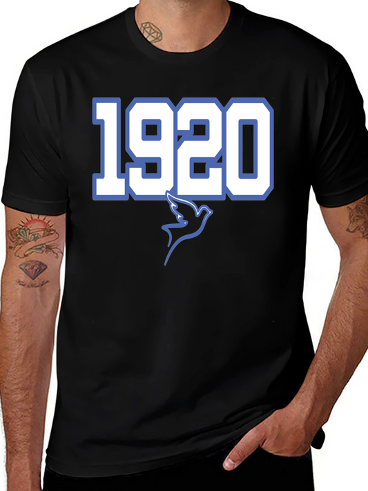 1920 Dove Graphic T-Shirt - Classic Style