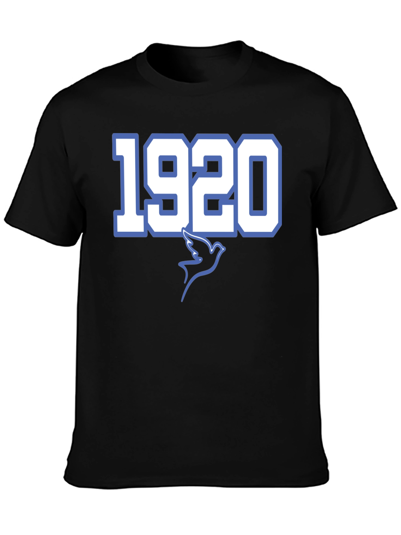1920 Dove Graphic T-Shirt - Classic Style