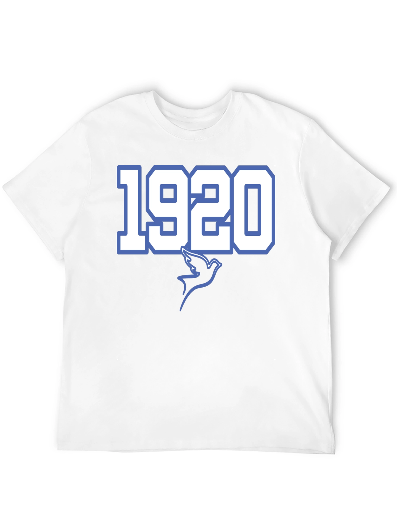 1920 Dove Graphic T-Shirt - Classic Style