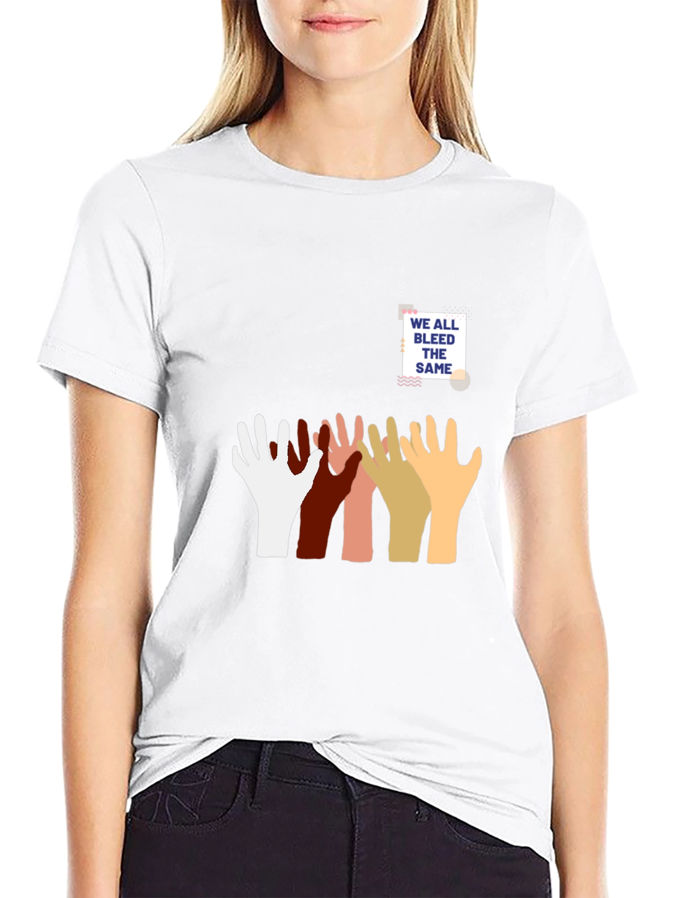 Unity T-Shirt - We All Bleed The Same