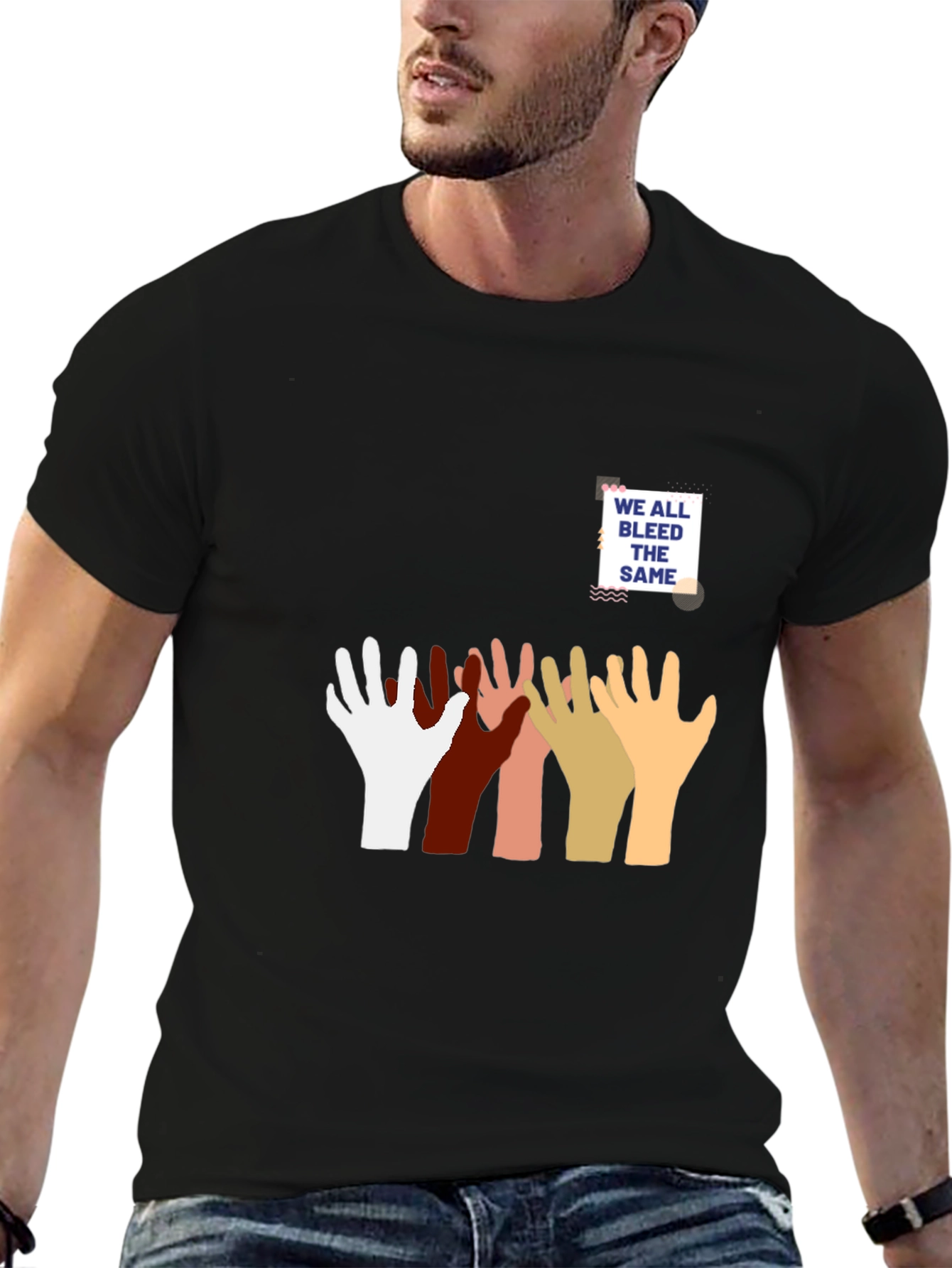 Unity T-Shirt - We All Bleed The Same