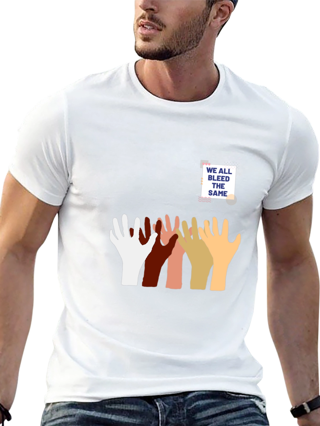 Unity T-Shirt - We All Bleed The Same