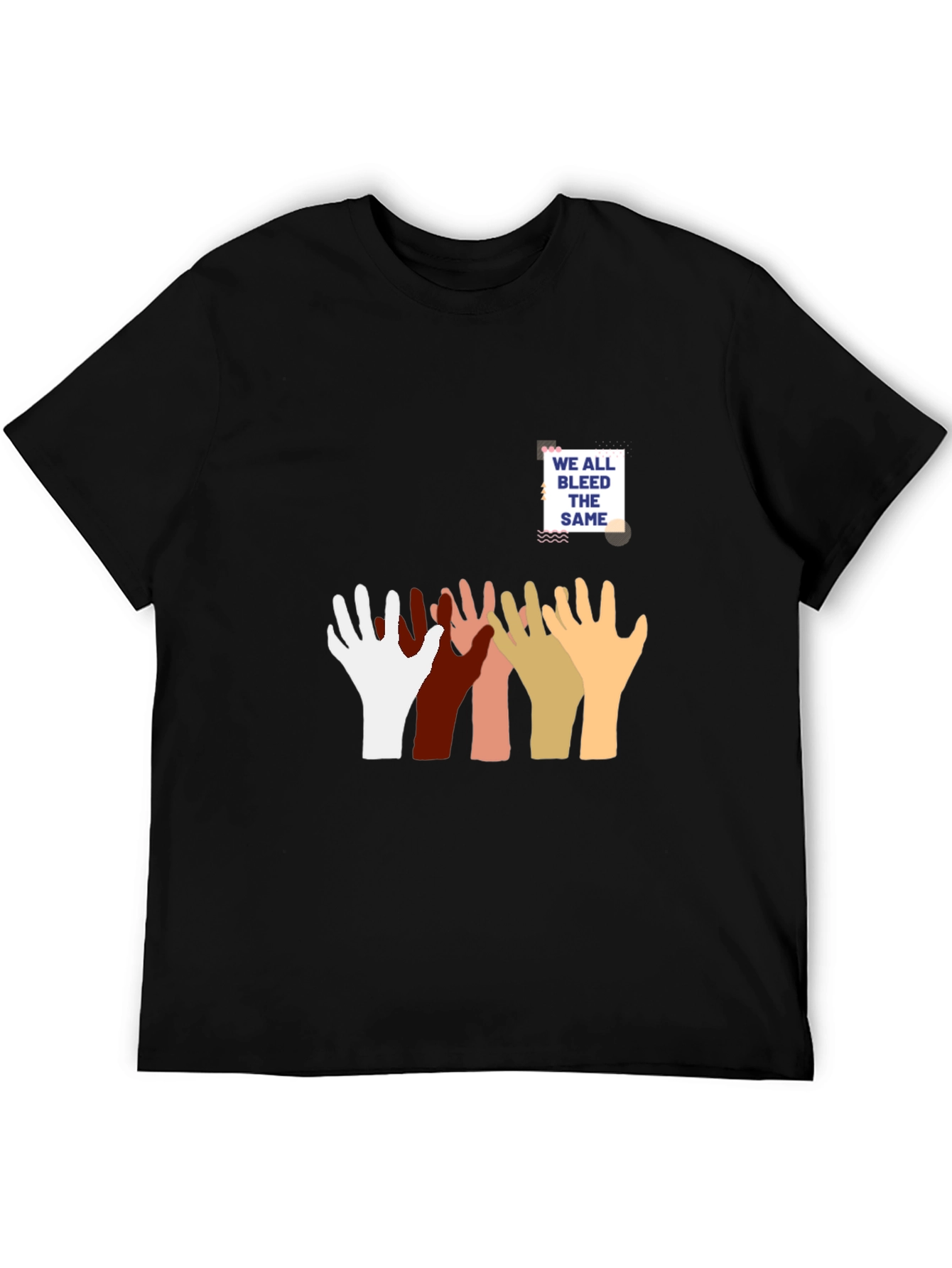 Unity T-Shirt - We All Bleed The Same