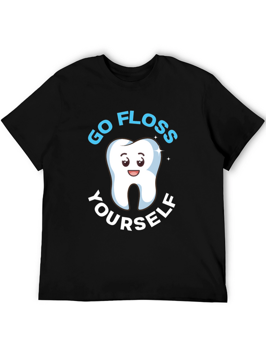 Go Floss Yourself Dental Humor T-Shirt