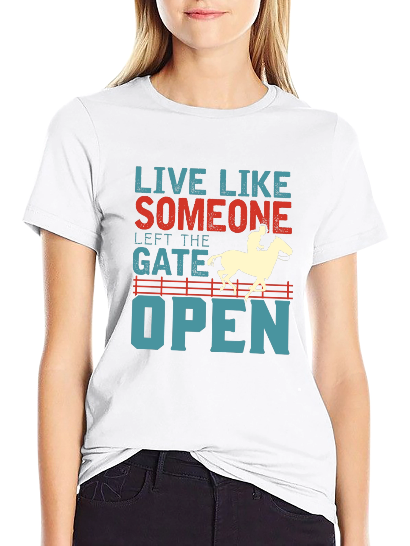 Live Like Someone Left the Gate Open T-Shirt
