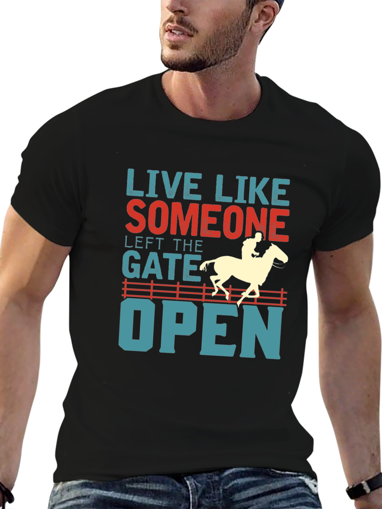 Live Like Someone Left the Gate Open T-Shirt