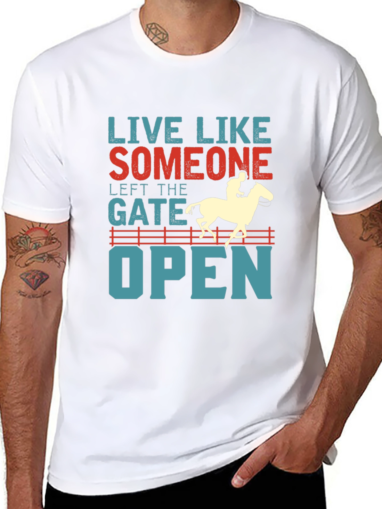 Live Like Someone Left the Gate Open T-Shirt