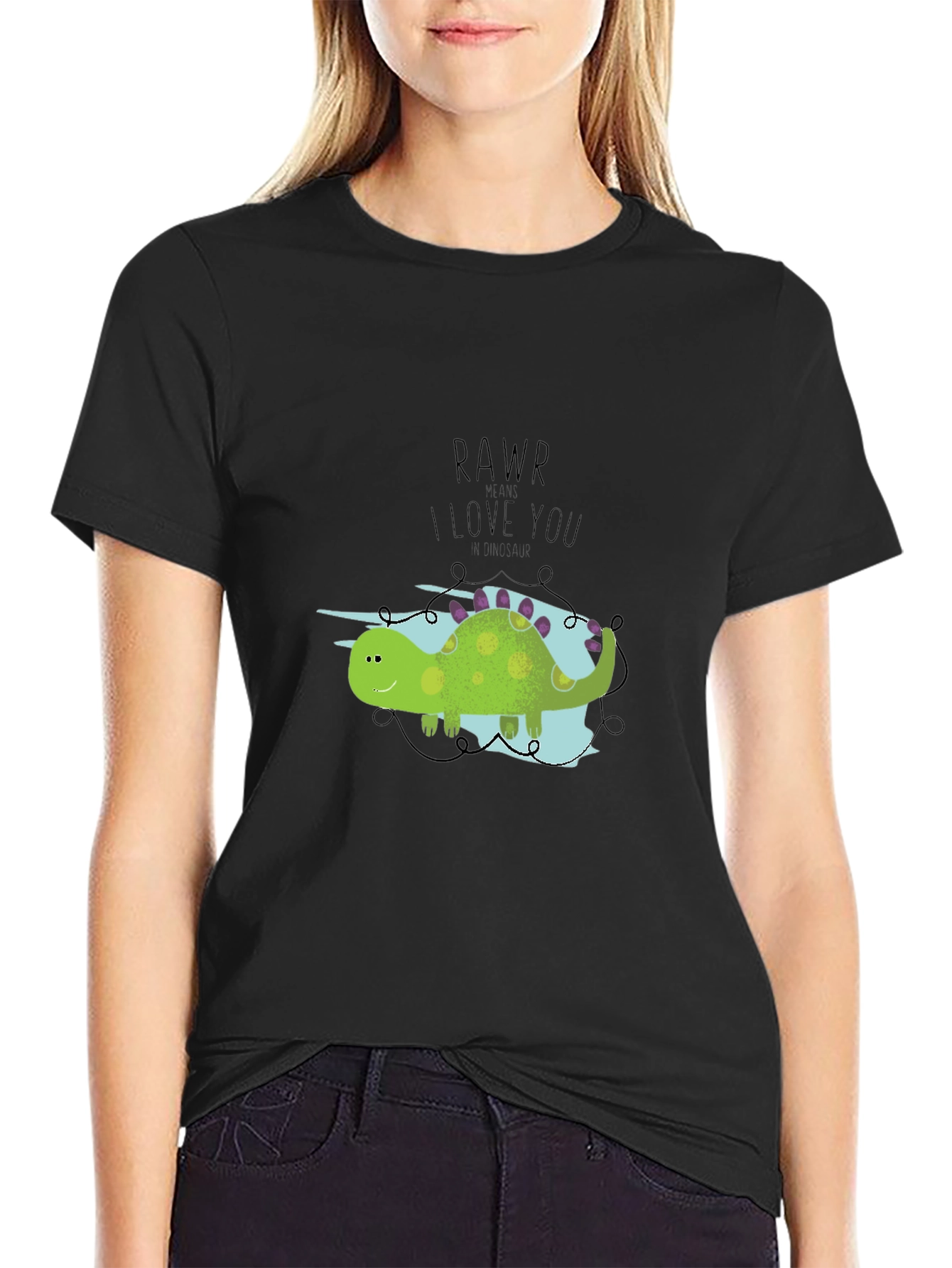 Rawr I Love You T-Shirt - Dinosaur Tee
