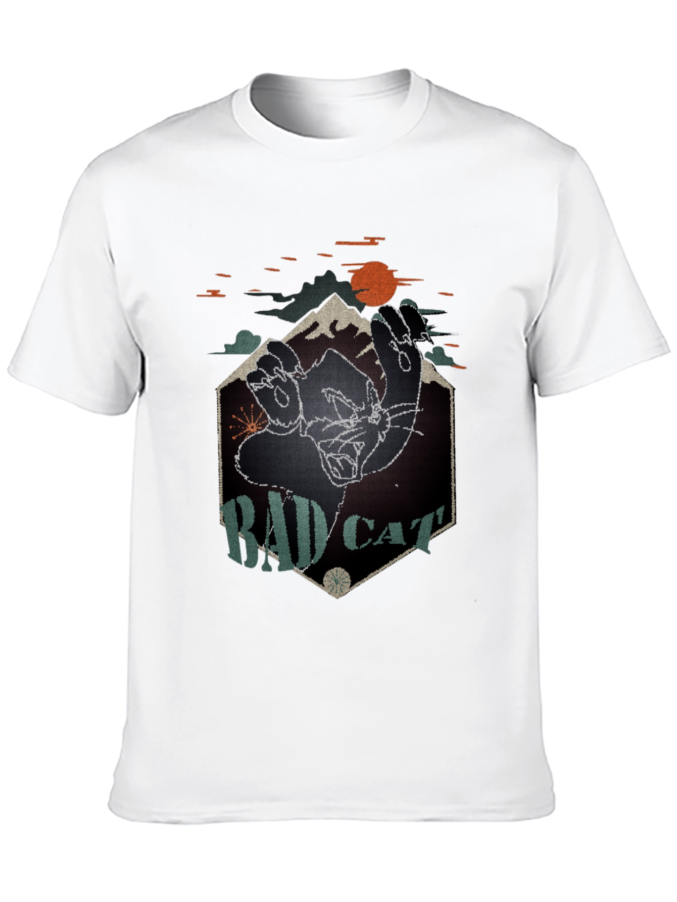 Bad Cat Graphic T-Shirt