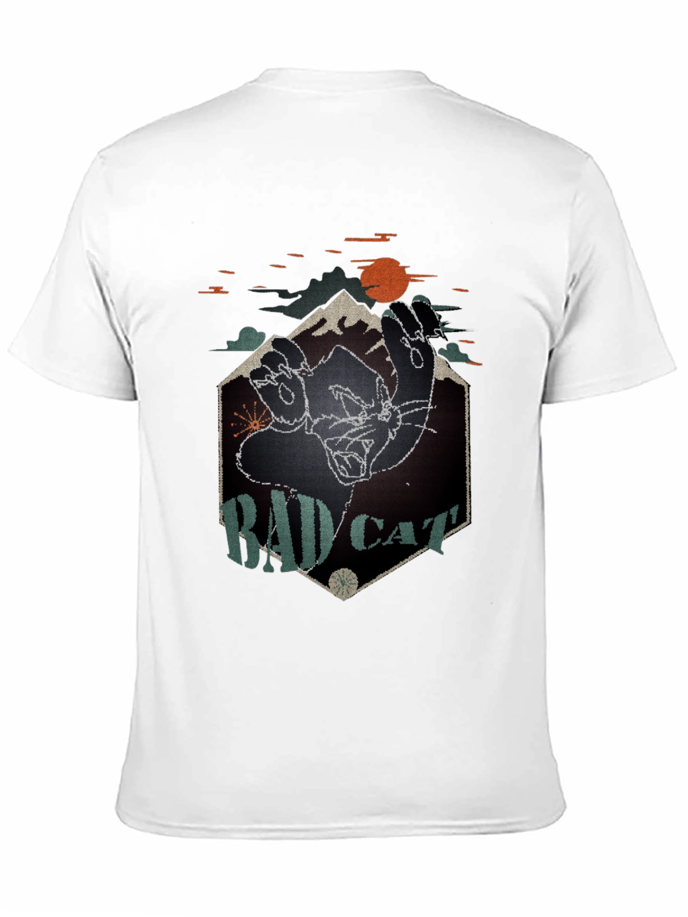 Bad Cat Graphic T-Shirt