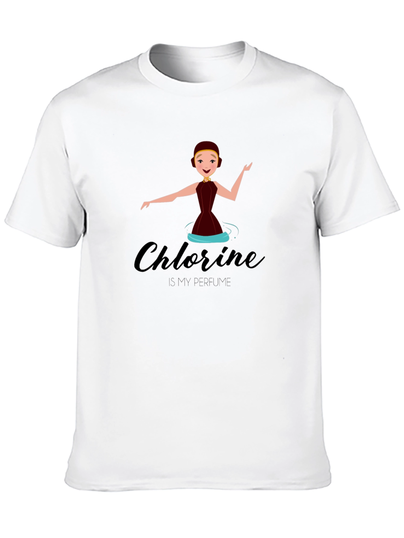 Chlorine Perfume Swimmer T-Shirt