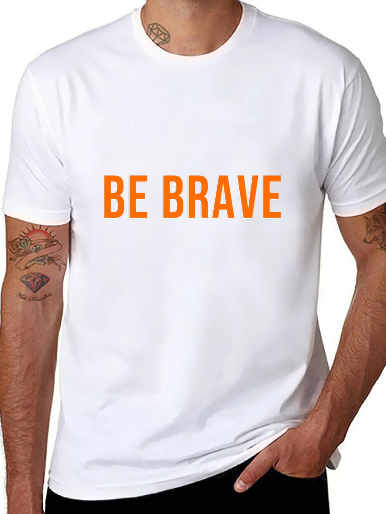 Be Brave Black T-Shirt