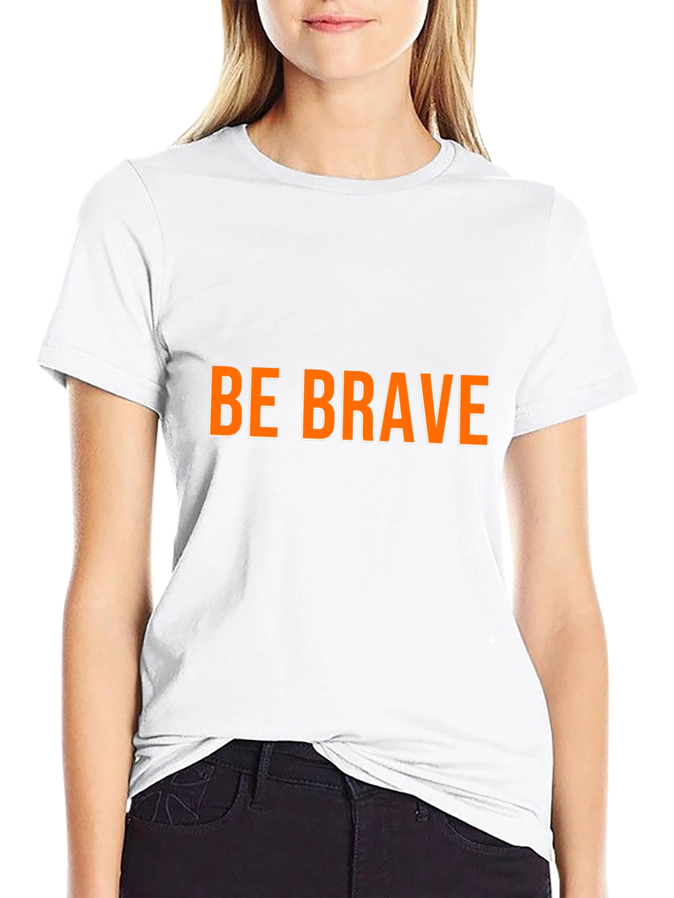 Be Brave Black T-Shirt