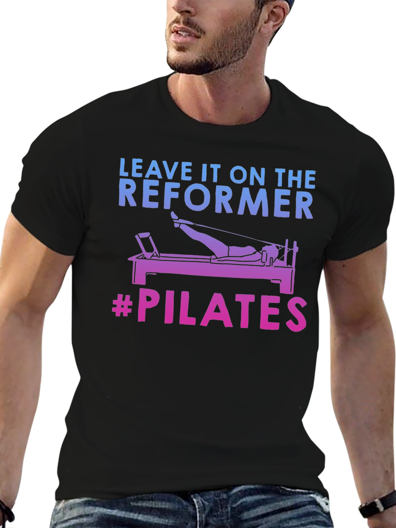 Pilates Reformer T-Shirt - Gym Workout Apparel