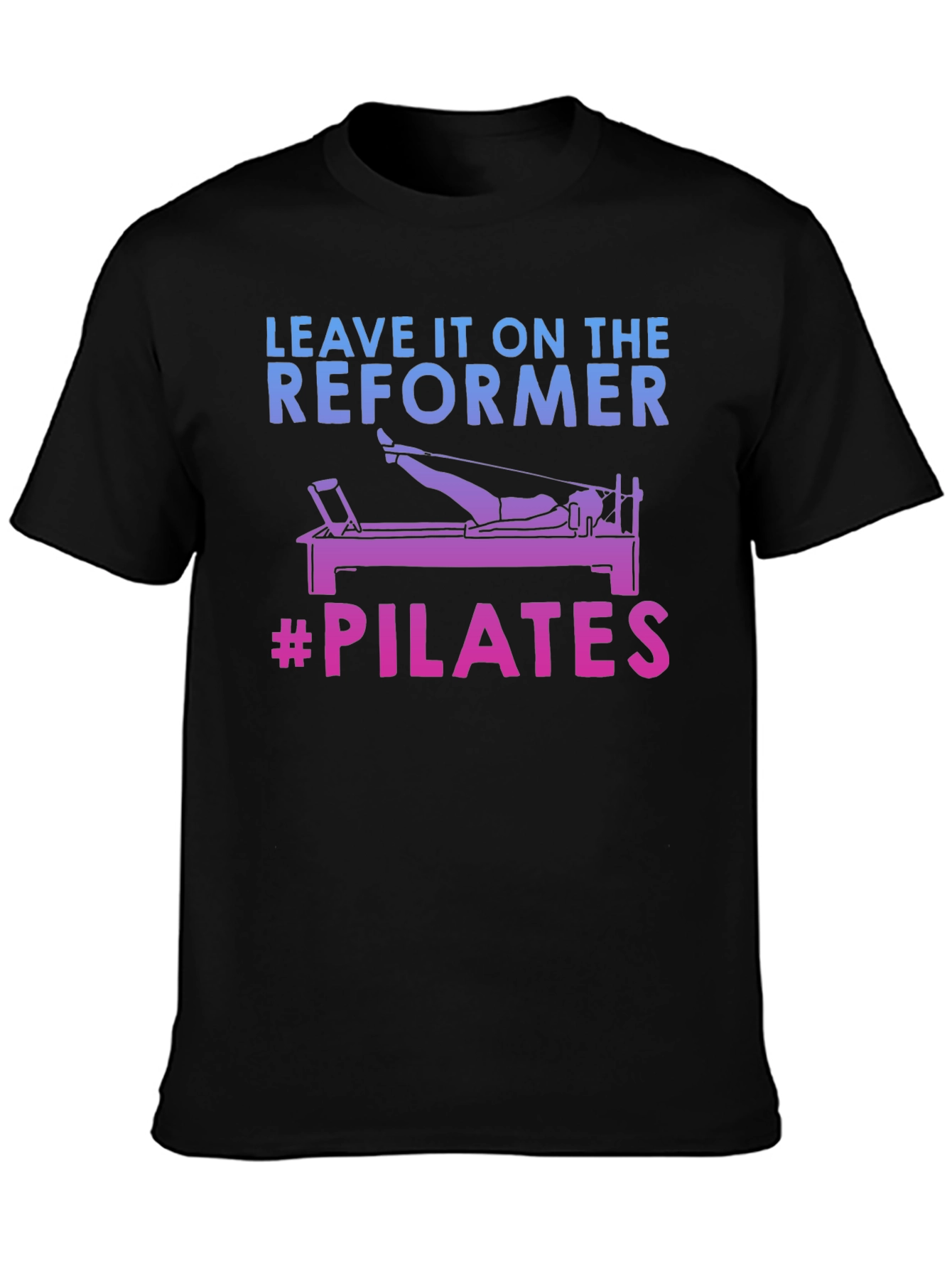 Pilates Reformer T-Shirt - Gym Workout Apparel