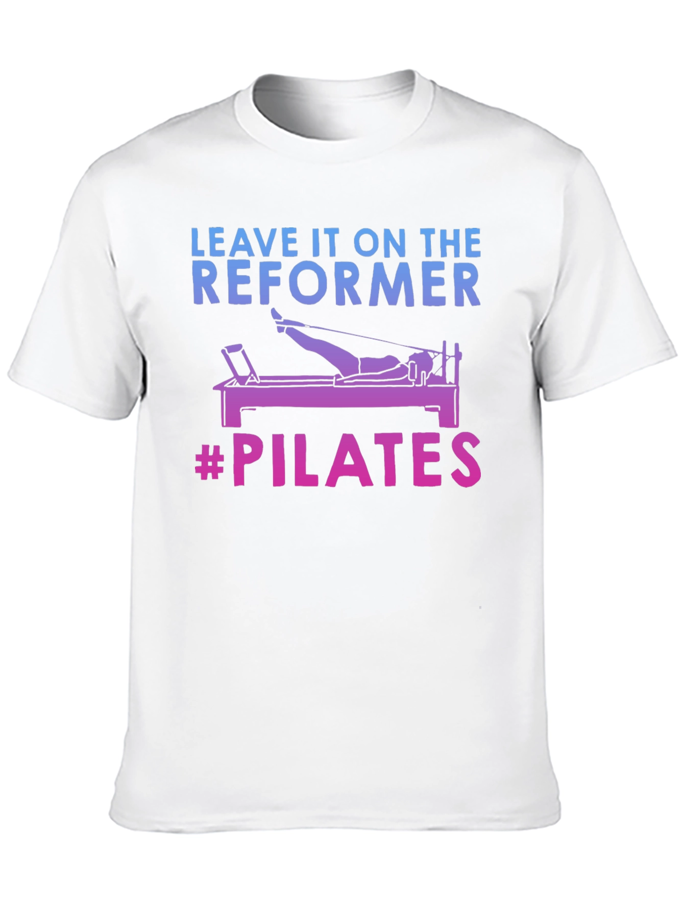 Pilates Reformer T-Shirt - Gym Workout Apparel