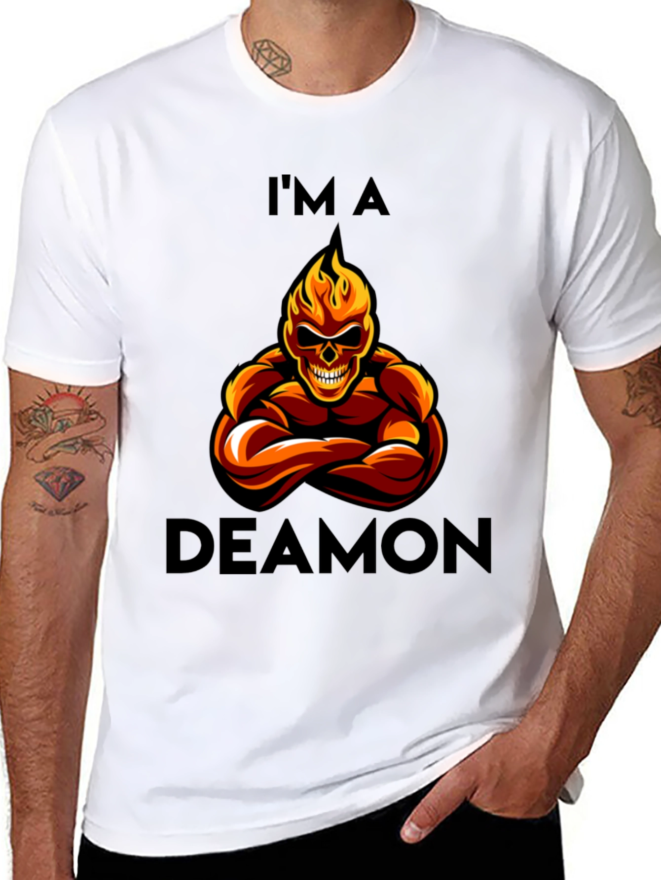 Im a Deamon Graphic T-Shirt