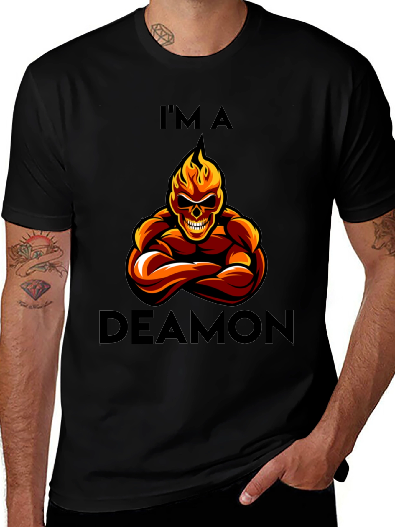 Im a Deamon Graphic T-Shirt
