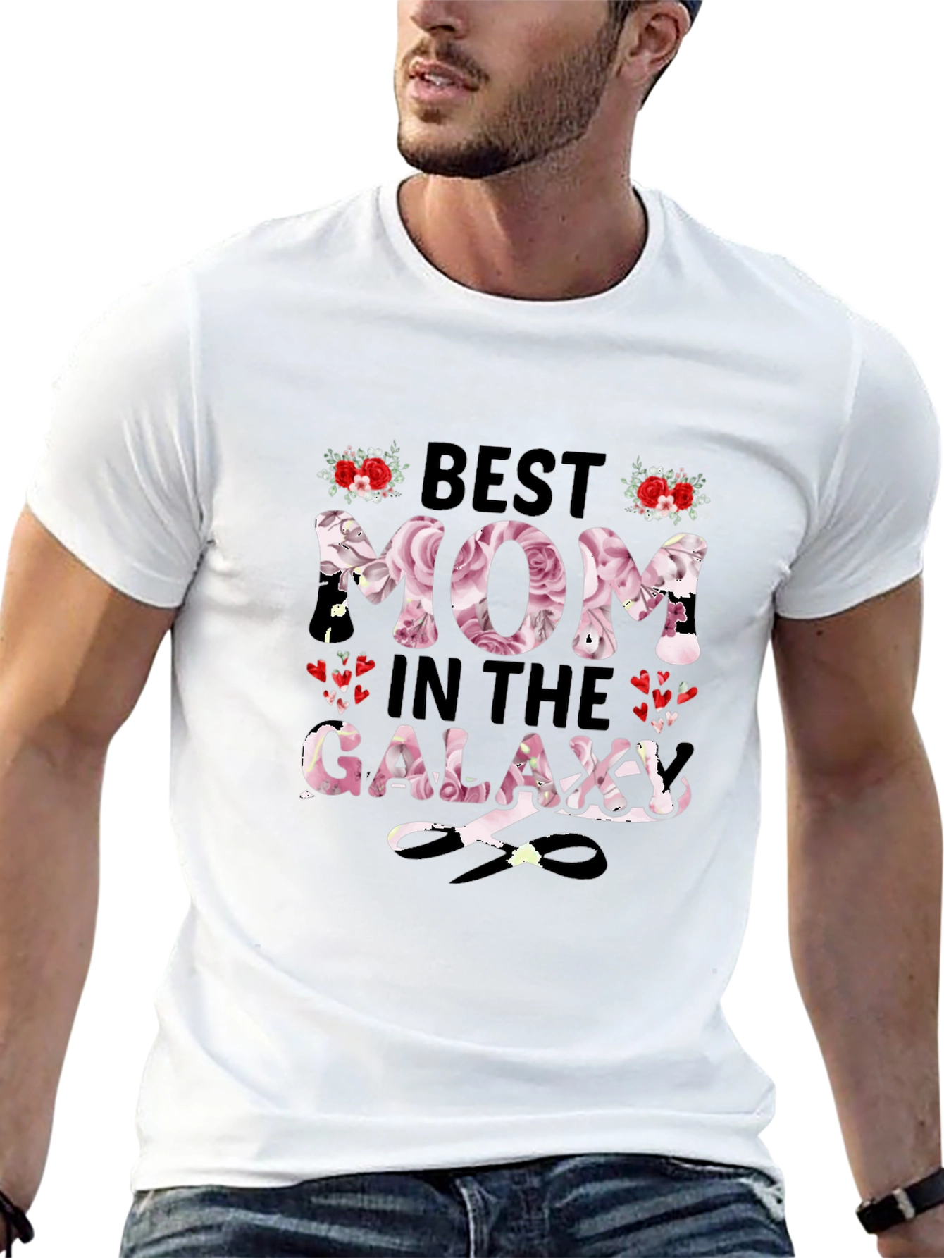 Best Mom in the Galaxy Graphic T-Shirt