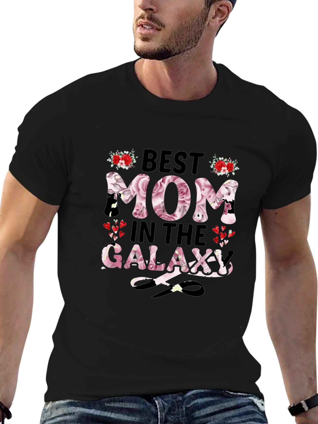 Best Mom in the Galaxy Graphic T-Shirt