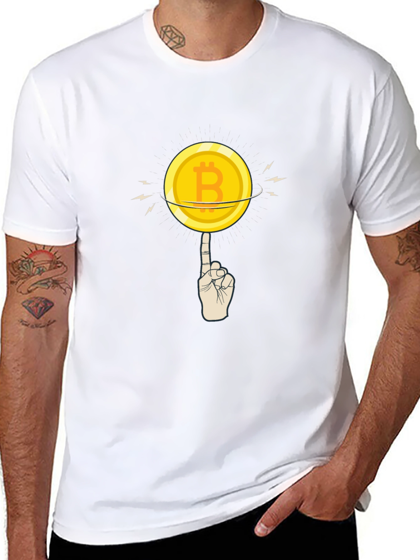 Bitcoin Balancer T-Shirt - Crypto Currency Tee