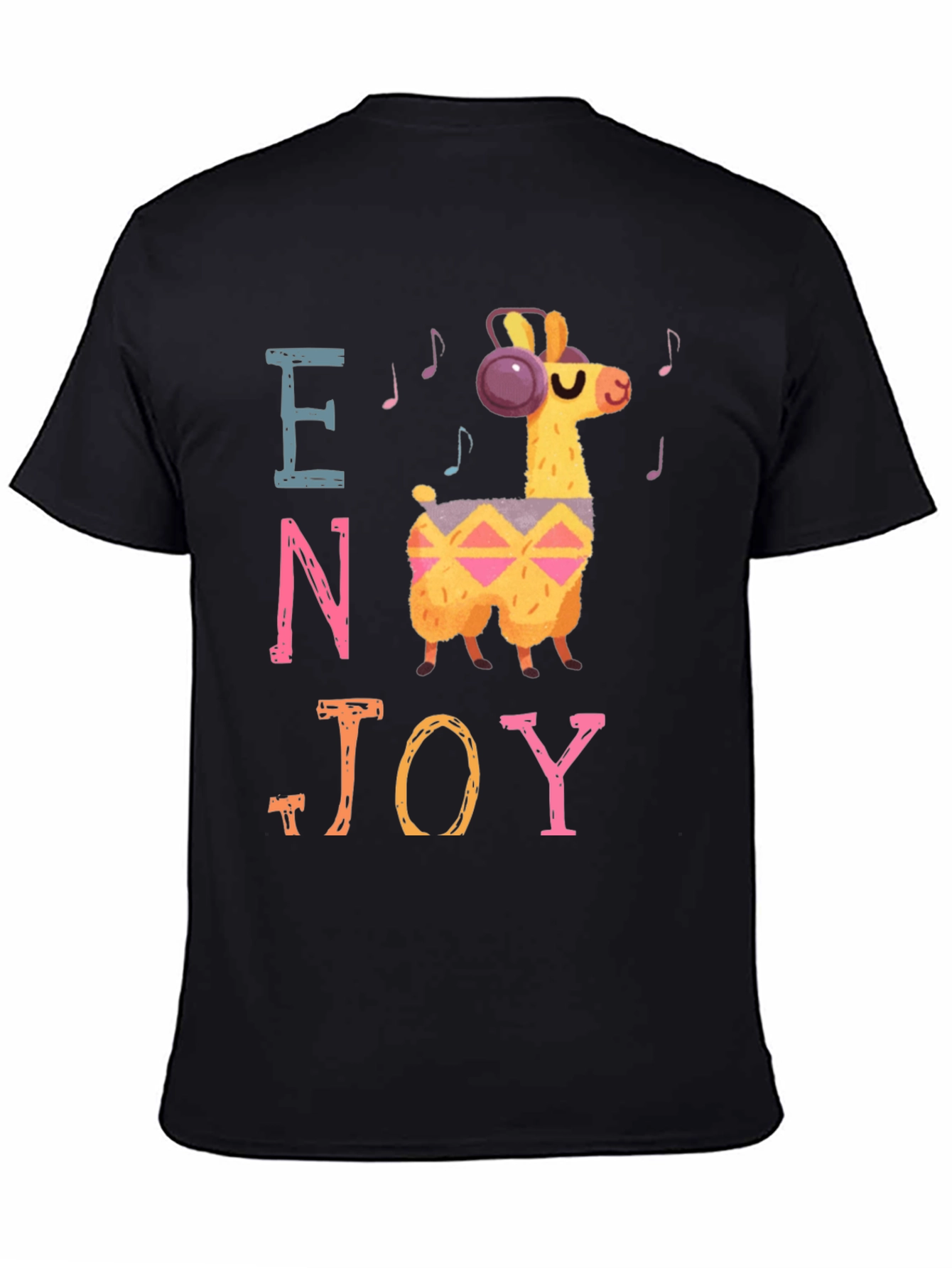 Enjoy Music Llama Graphic Tee
