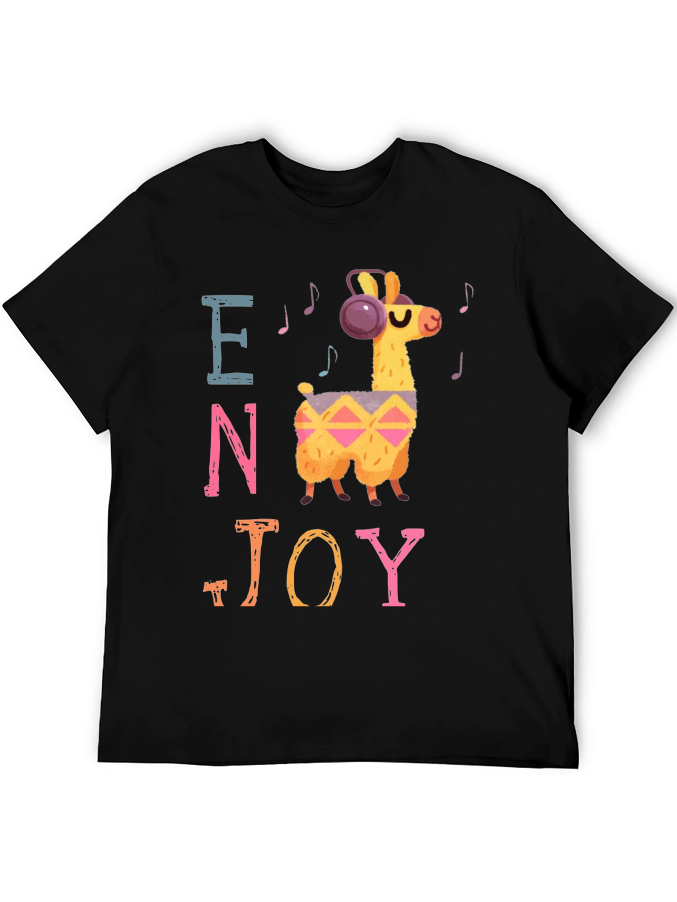Enjoy Music Llama Graphic Tee