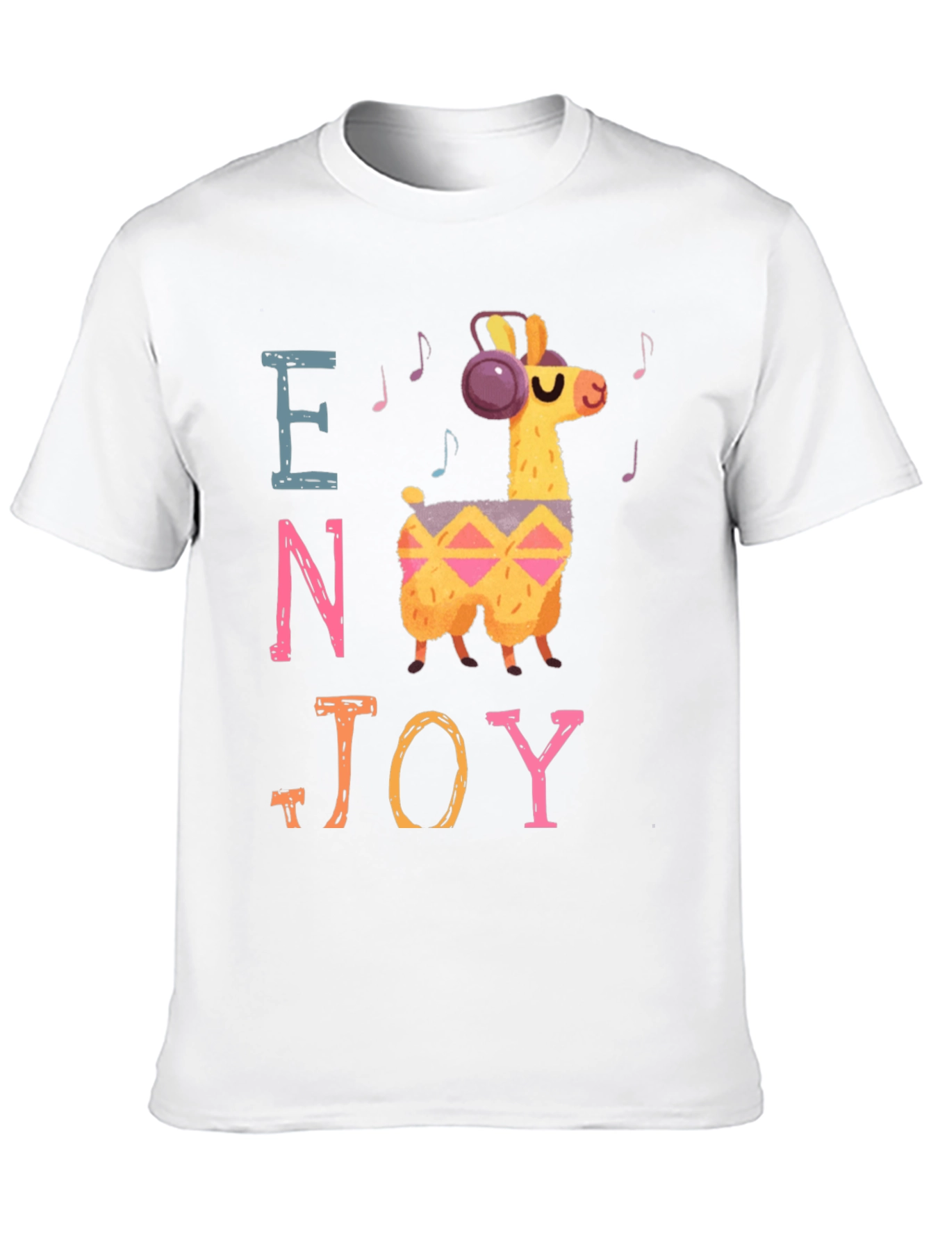 Enjoy Music Llama Graphic Tee