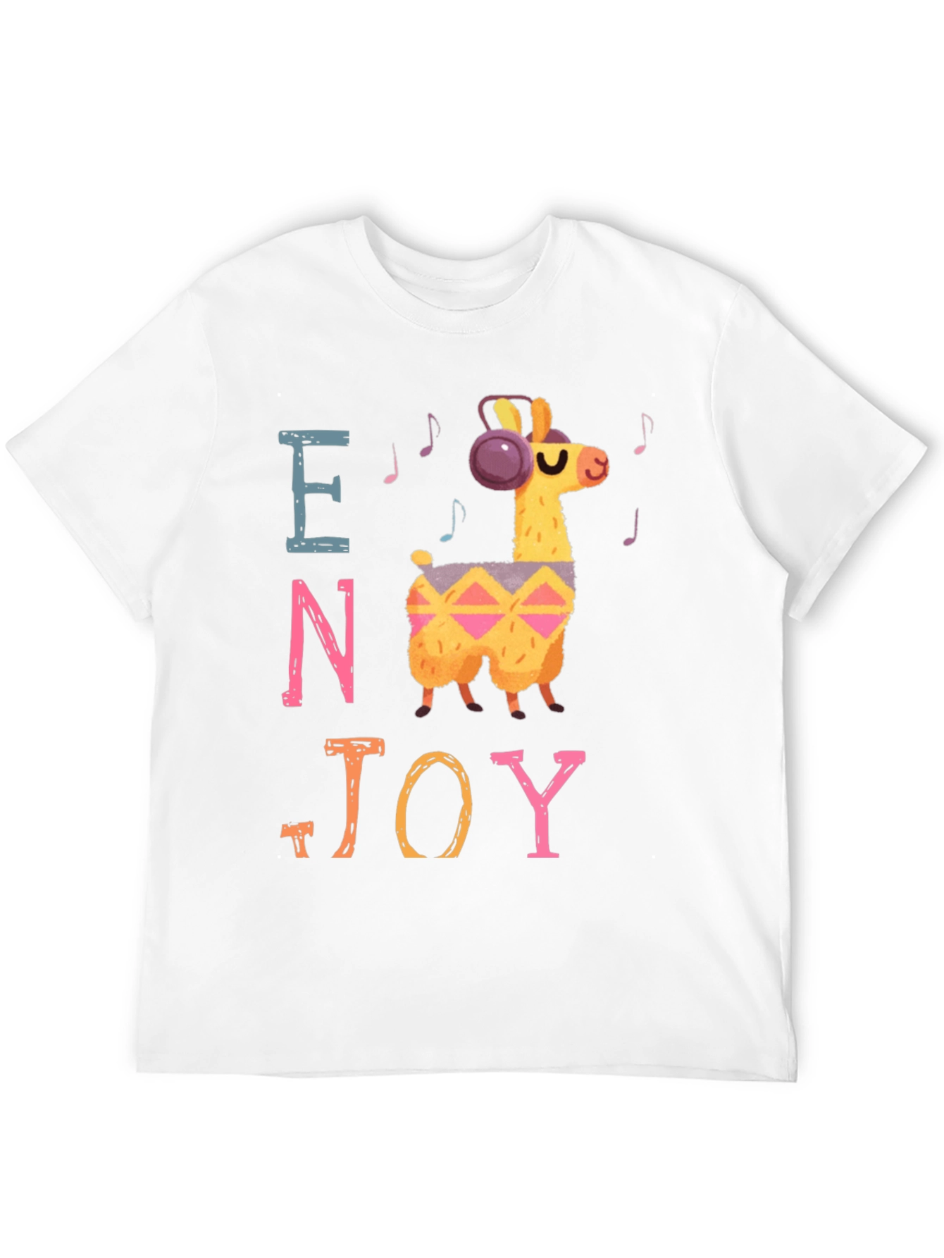 Enjoy Music Llama Graphic Tee