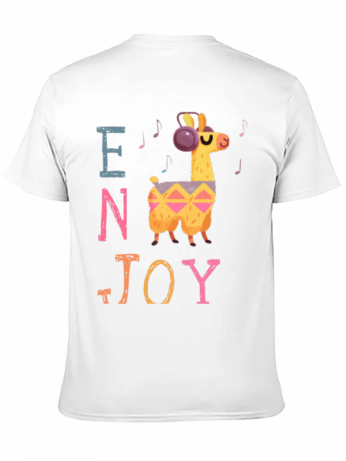 Enjoy Music Llama Graphic Tee