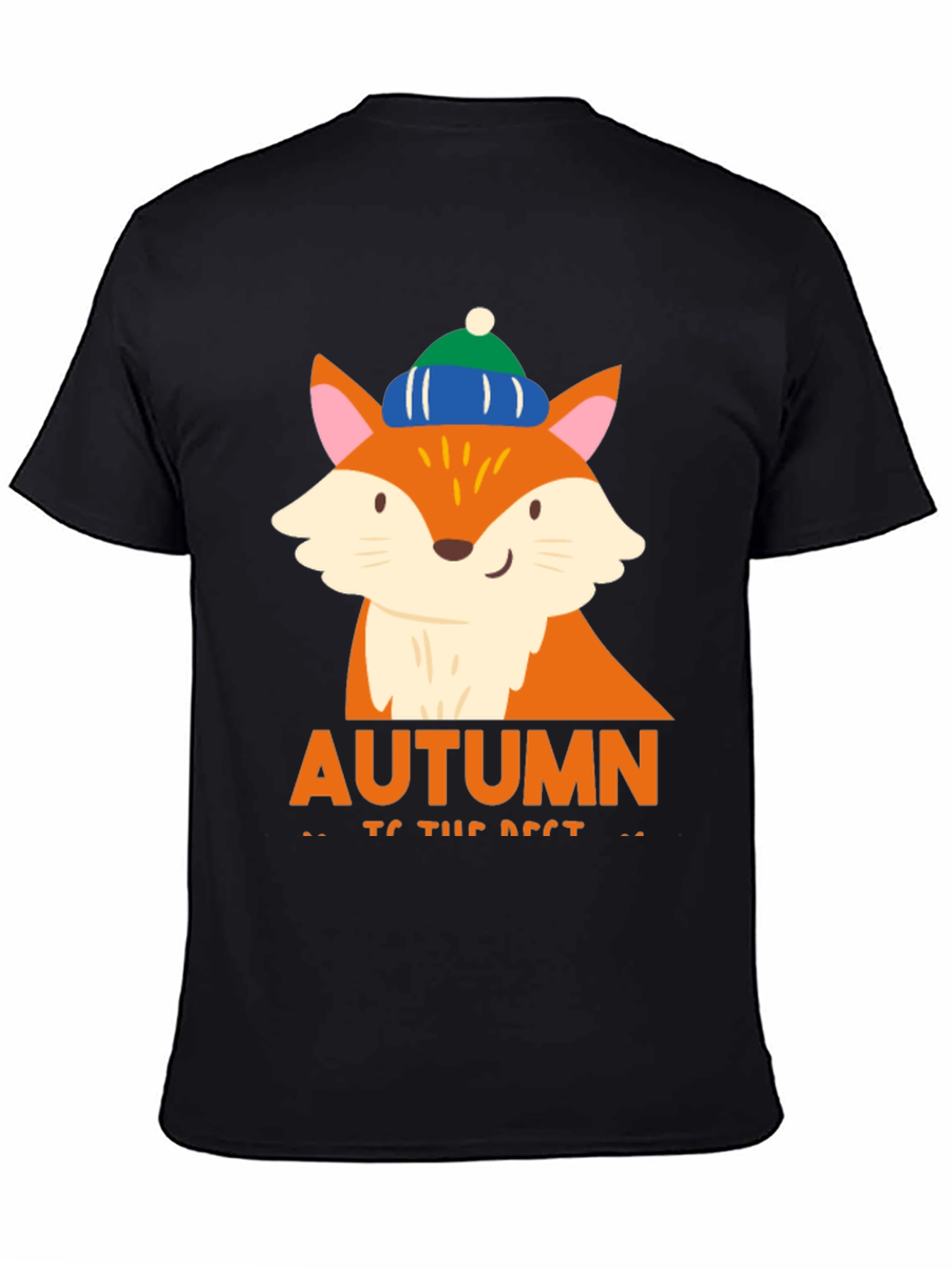 Autumn Fox Graphic Tee - Cozy Fall Vibes