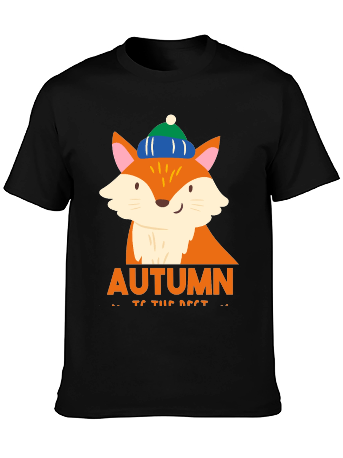 Autumn Fox Graphic Tee - Cozy Fall Vibes