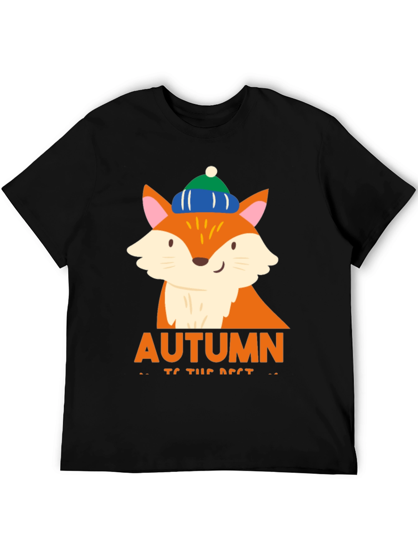 Autumn Fox Graphic Tee - Cozy Fall Vibes