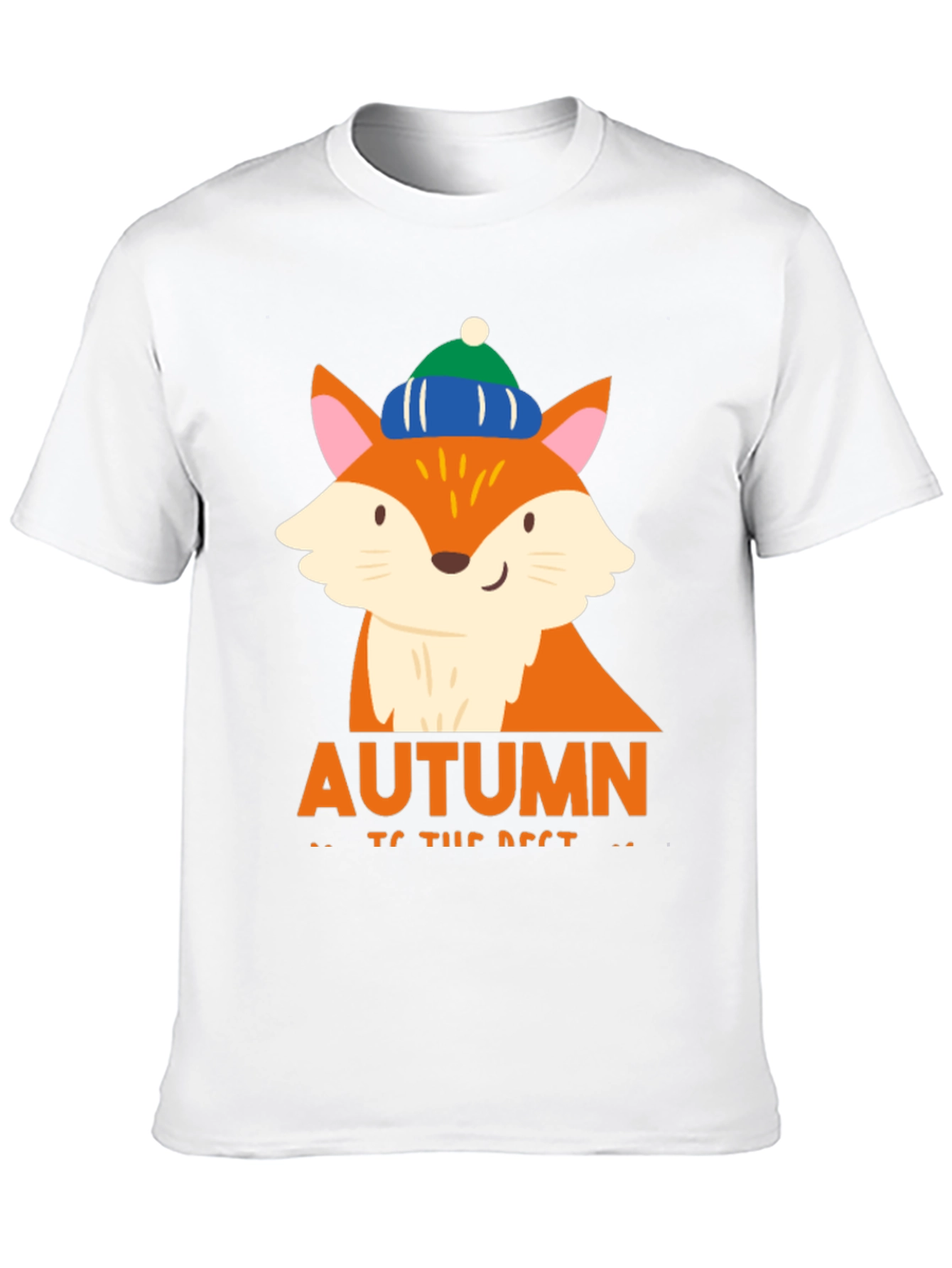 Autumn Fox Graphic Tee - Cozy Fall Vibes
