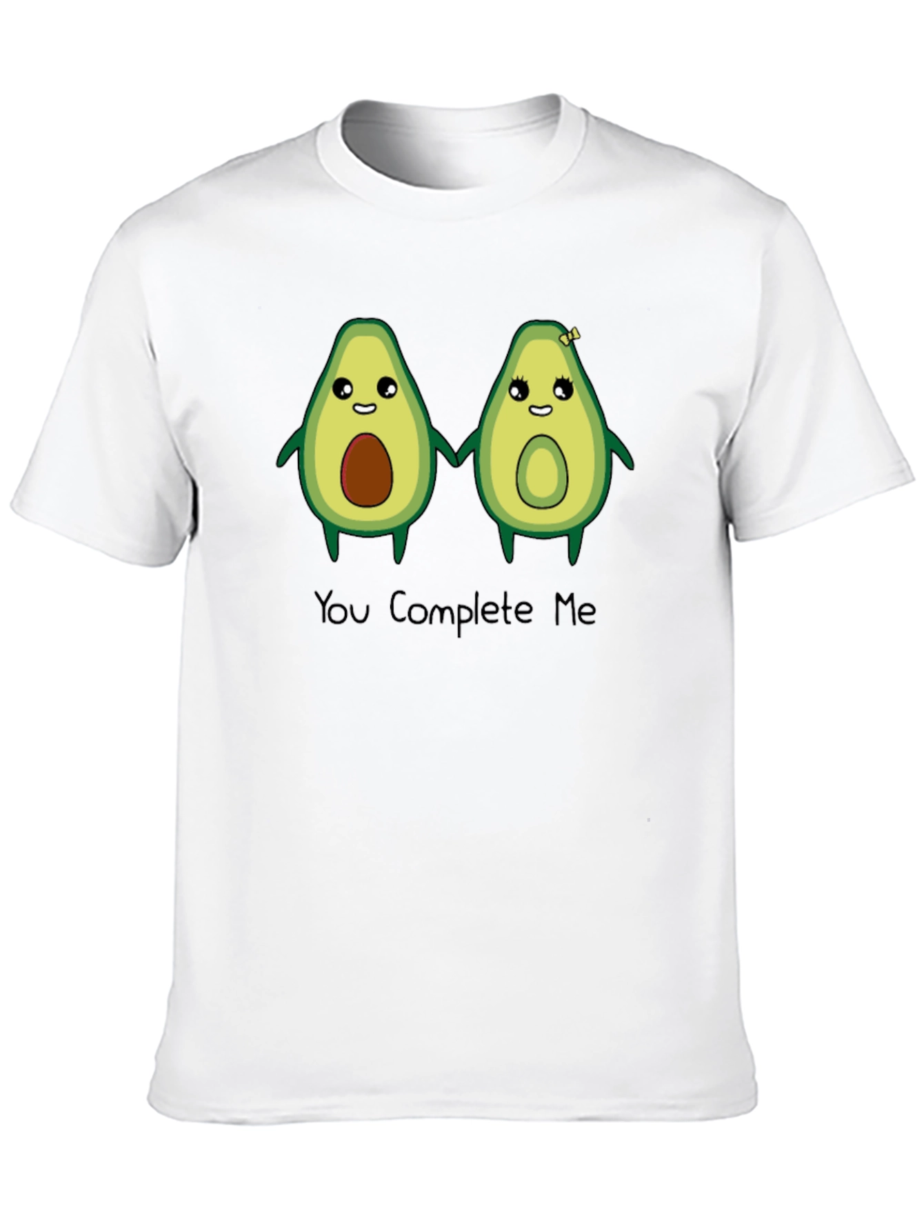 You Complete Me Avocado Graphic T-Shirt