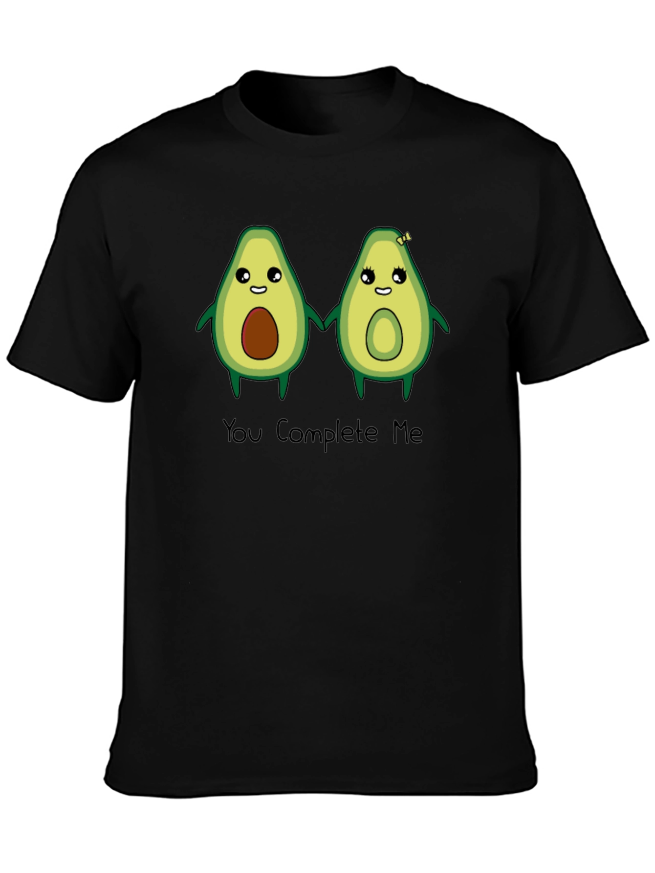 You Complete Me Avocado Graphic T-Shirt